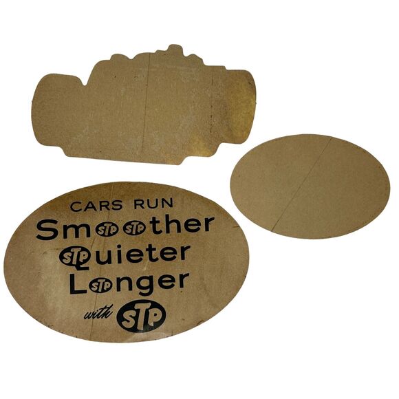 Vintage 60s 70s Lot of 4 STP Oil Stickers Auto Racing Motorsports Indy 500 NOVI - Picture 7 of 7